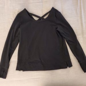 Old Navy Basic Workout Top Black Small